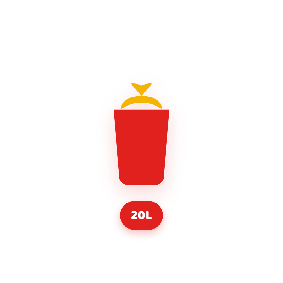 Saco para Lixo Preto 100L